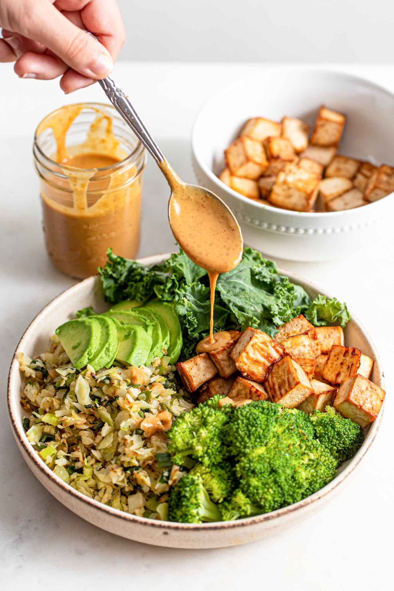 Healthy Low-Carb Vegan Bowl