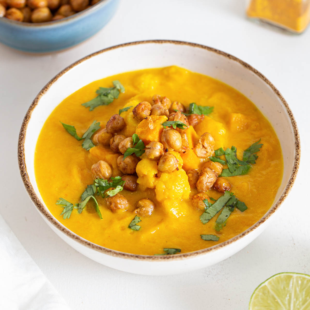 Cauliflower Sweet Potato Soup