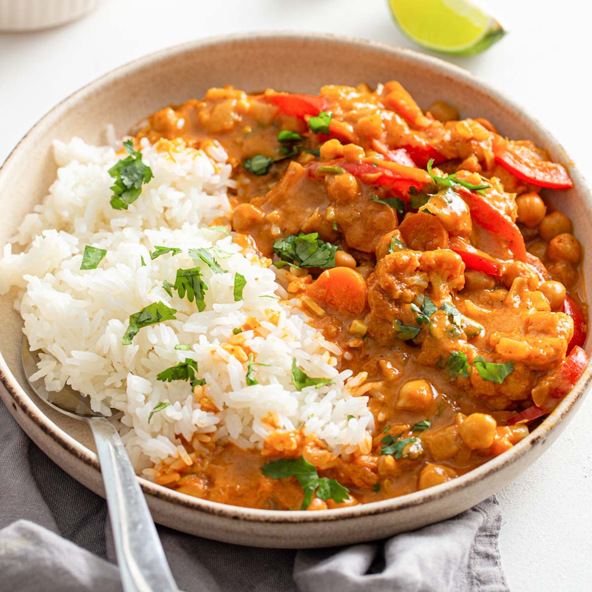 Chickpea Cauliflower Curry