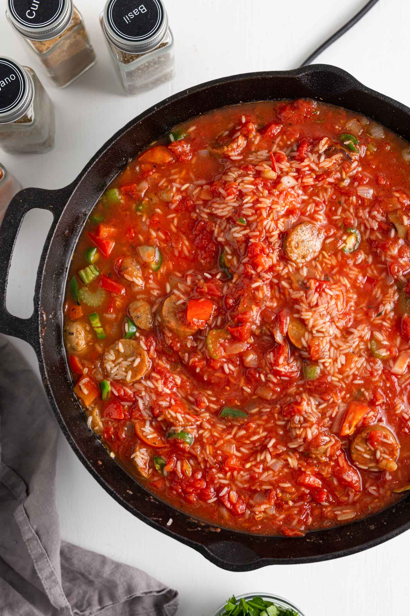 Vegan Jambalaya - Running on Real Food