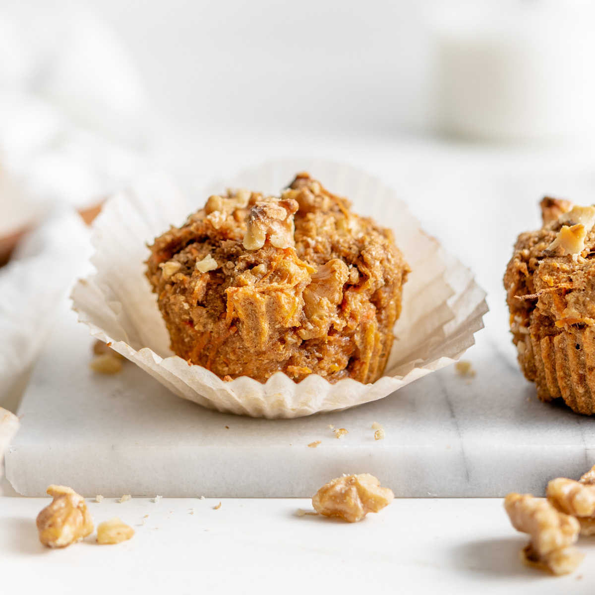 Vegan Carrot Muffins