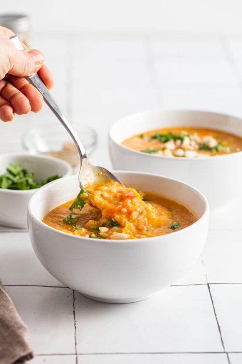 Vegan Mulligatawny Soup Recipe - Running on Real Food