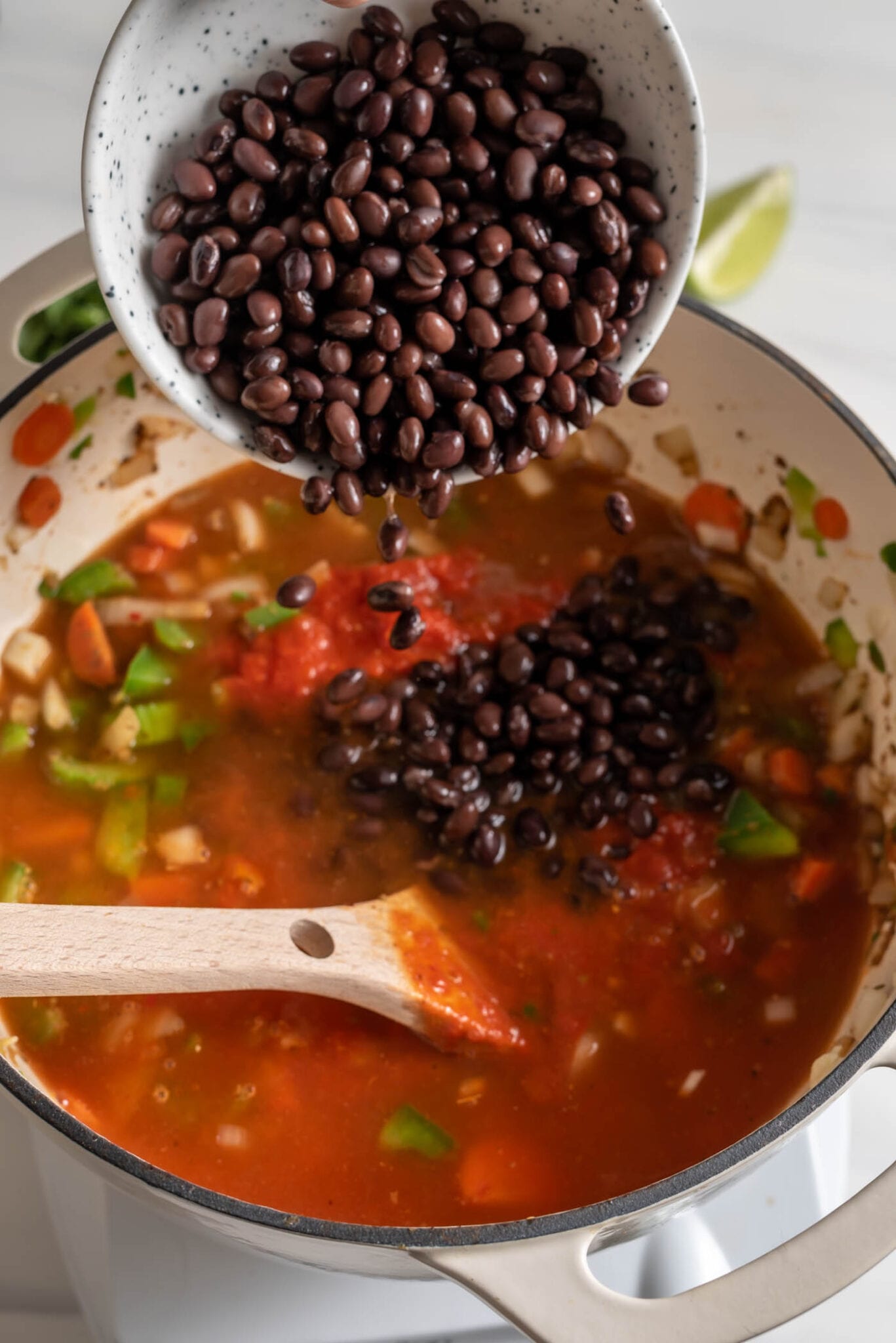 Best Vegan Black Bean Soup - Running on Real Food