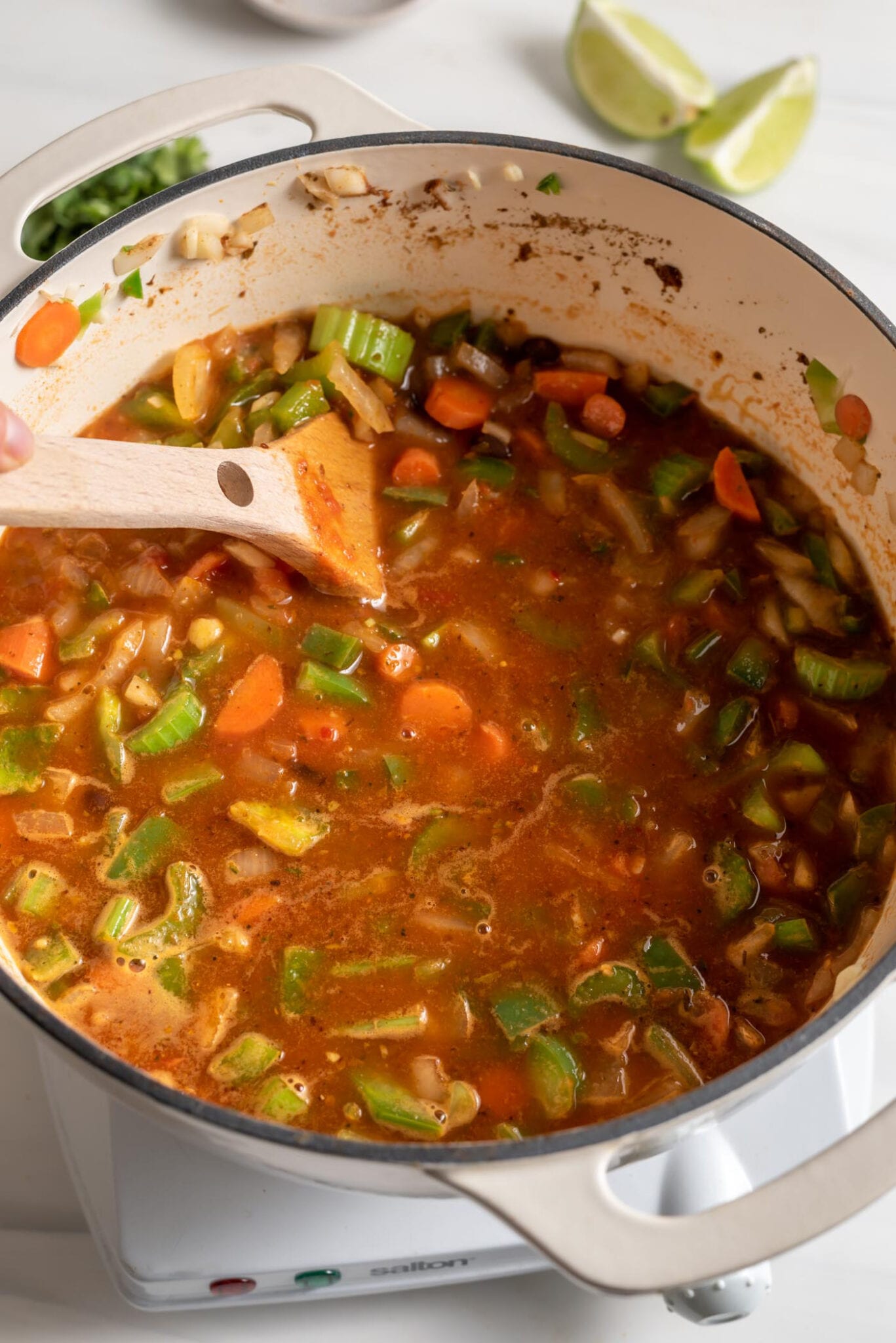 Best Vegan Black Bean Soup - Running on Real Food
