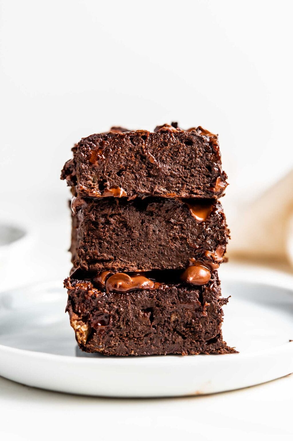 Vegan Protein Brownies - Running on Real Food