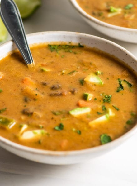 Best Vegan Black Bean Soup - Running on Real Food