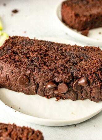 Vegan Chocolate Zucchini Bread - Running on Real Food