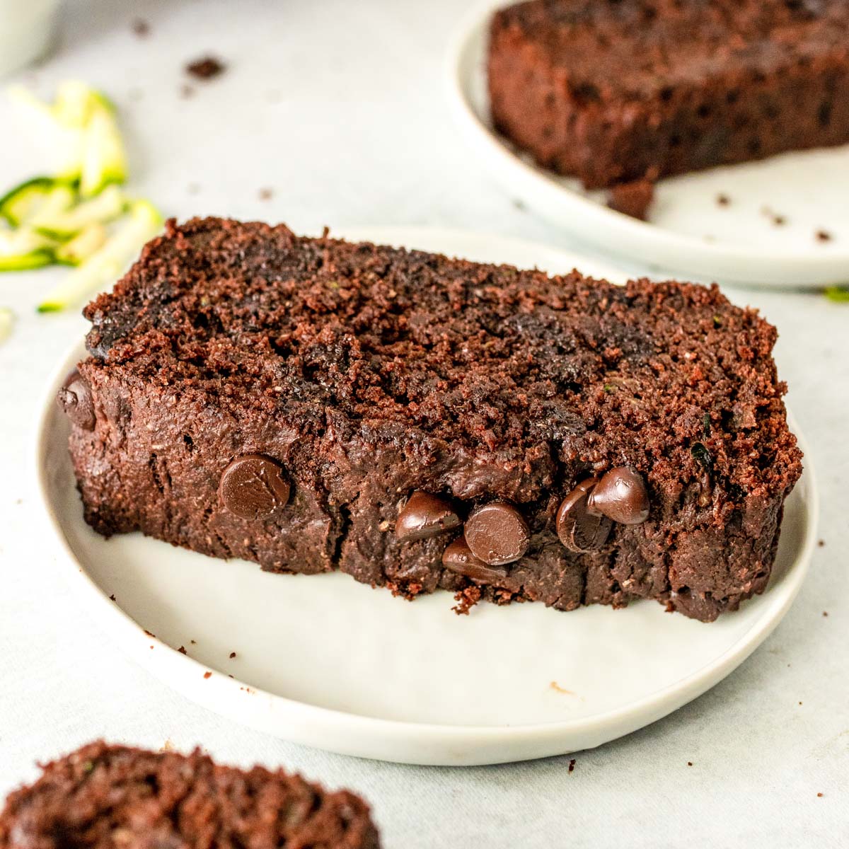 Vegan Chocolate Zucchini Bread