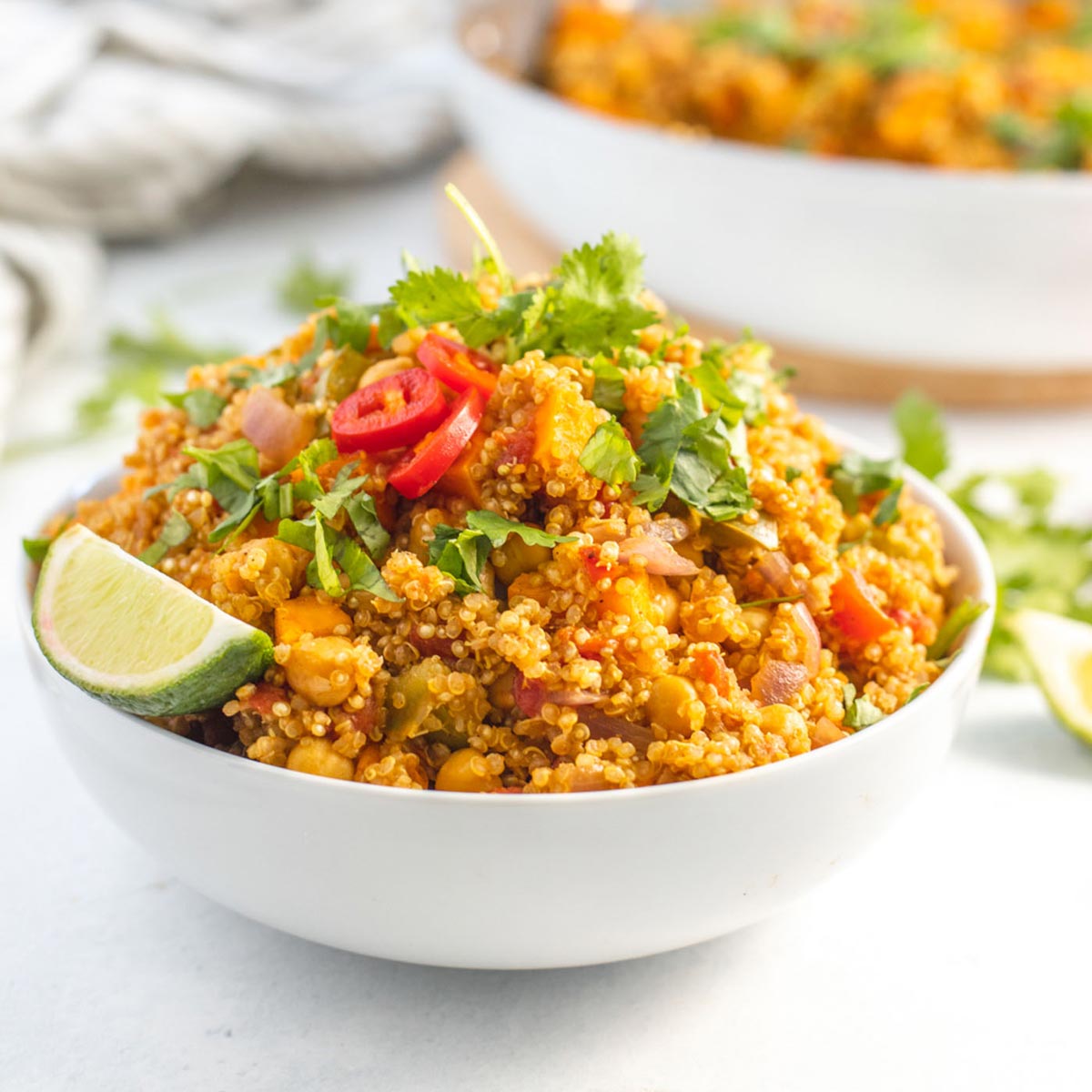 Quinoa Sweet Potato Skillet