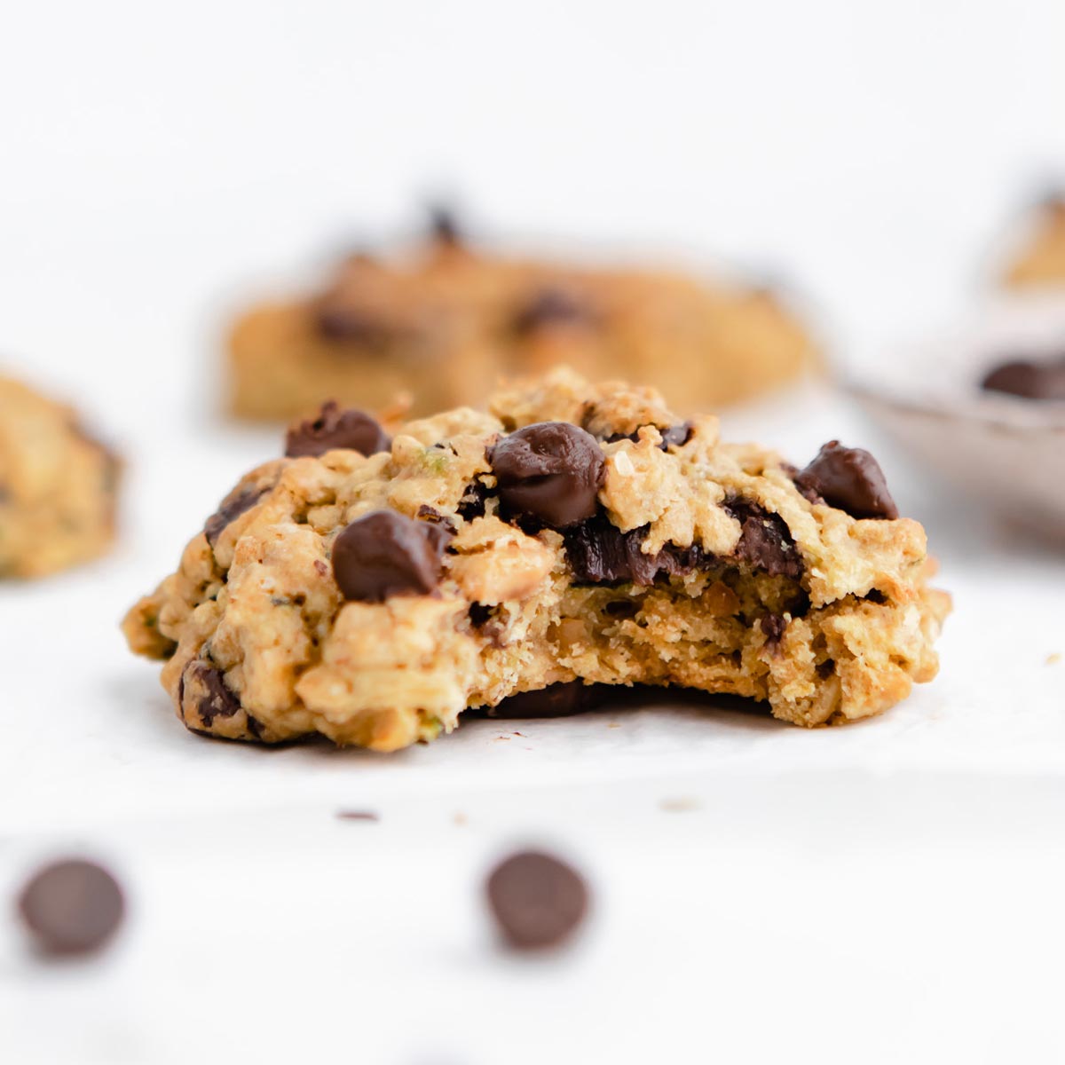 Zucchini Chocolate Chip Cookies