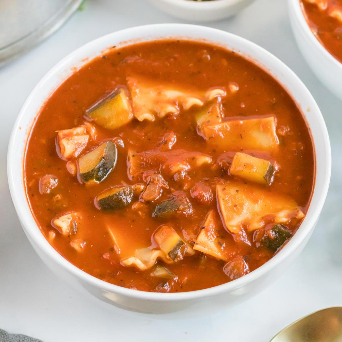 Vegan Lasagna Soup