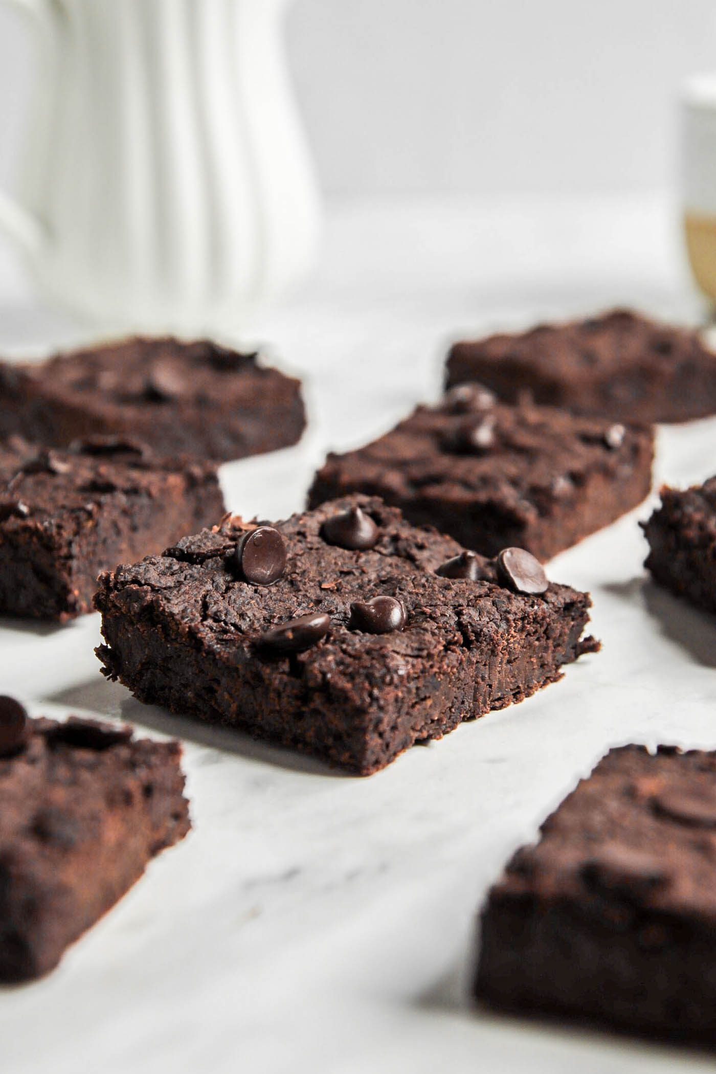 Vegan Black Bean Brownies - Running on Real Food