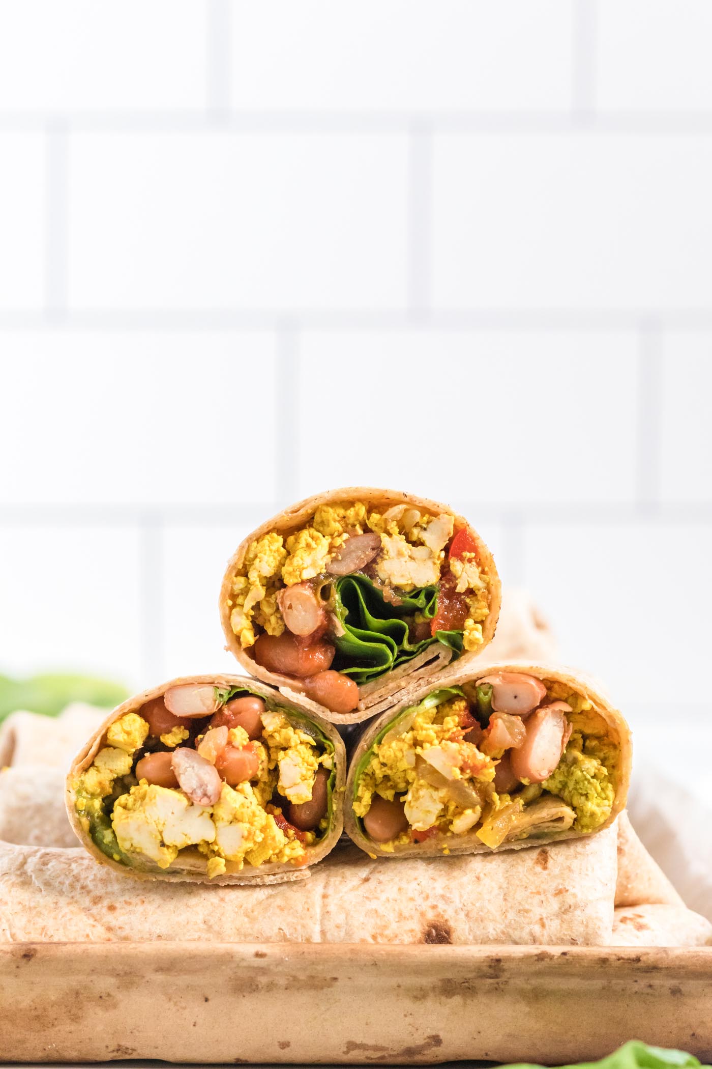 Pressed Breakfast Burritos