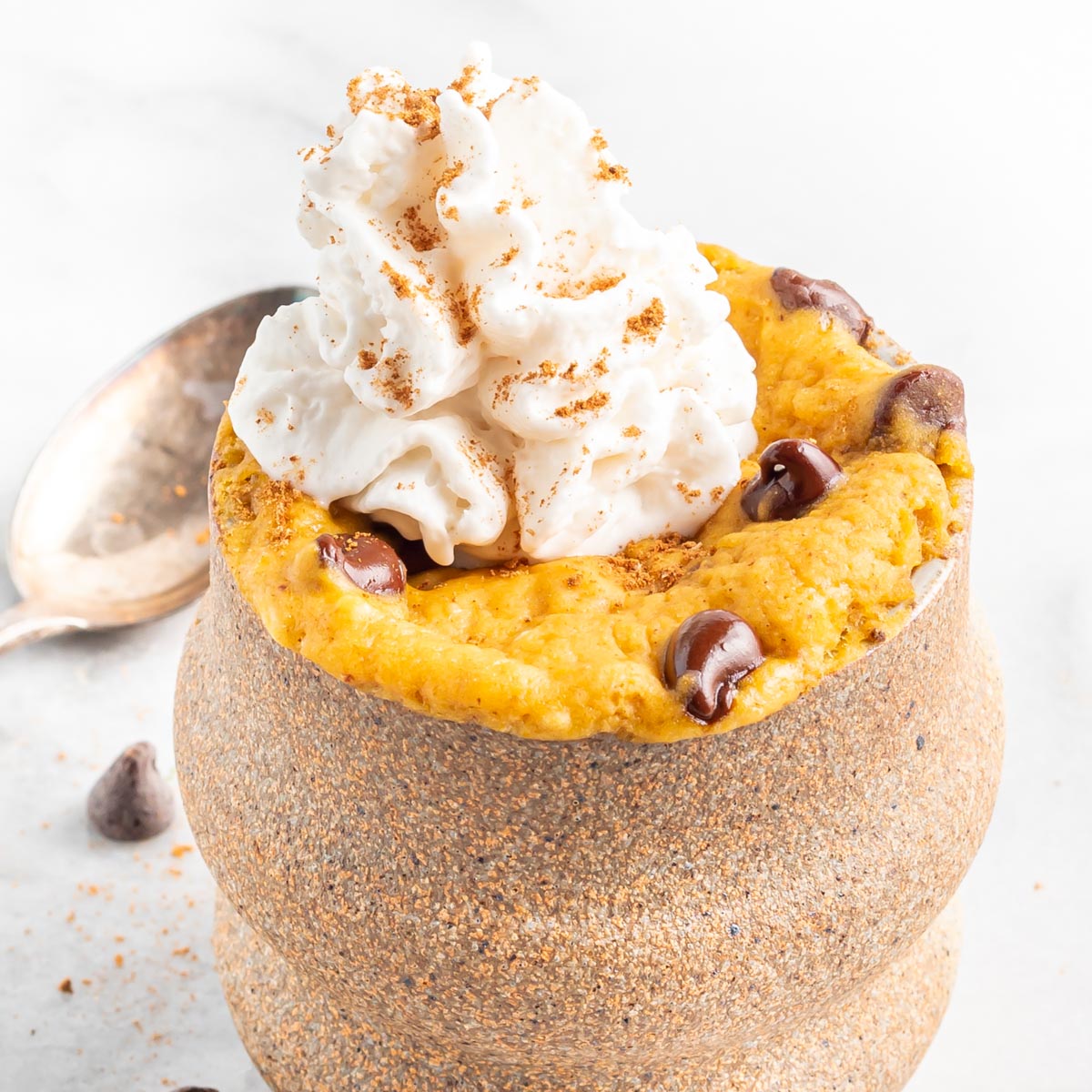 Vegan Pumpkin Mug Cake