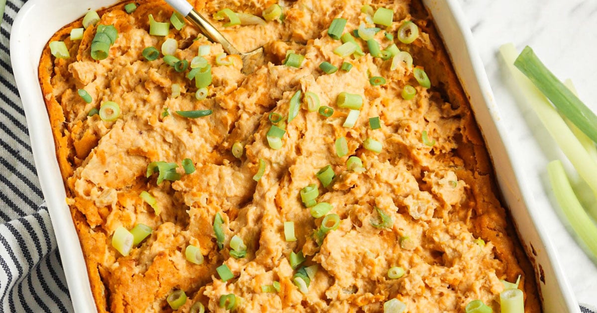 Vegan Buffalo Dip - Running on Real Food