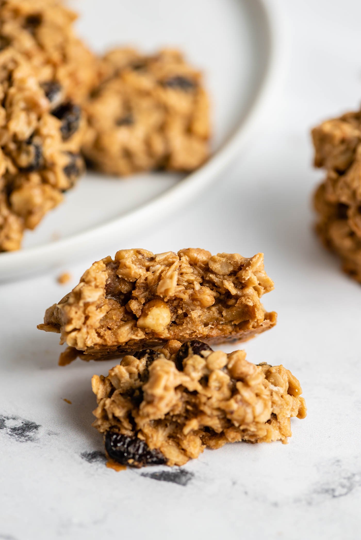 3-Ingredient Oatmeal Cookies (No Banana) - Running on Real Food