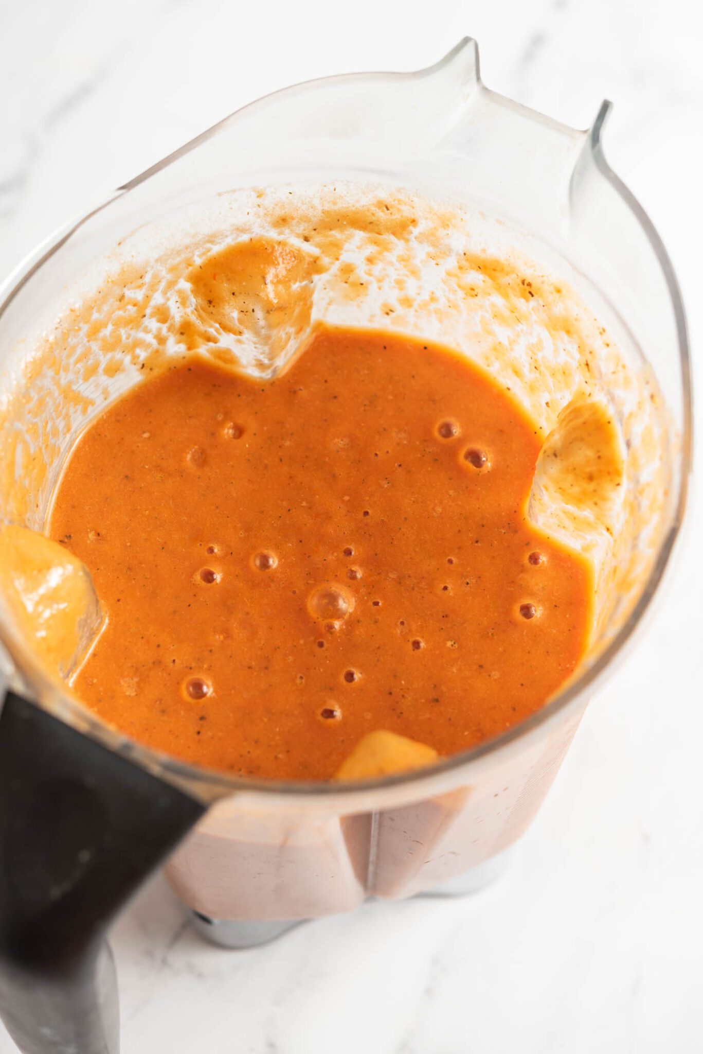 Easy Roasted Red Pepper Tomato Soup Running On Real Food 5941