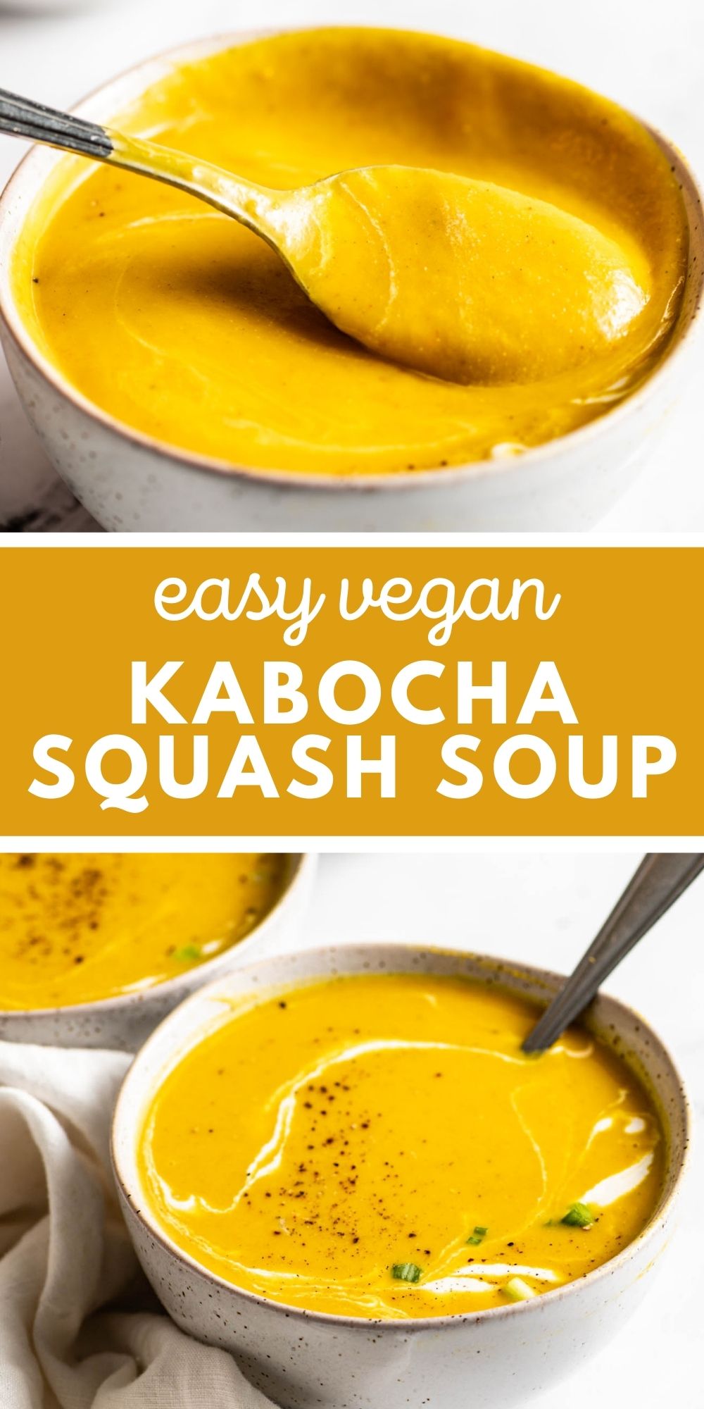 Creamy Coconut Kabocha Squash Soup - Running on Real Food
