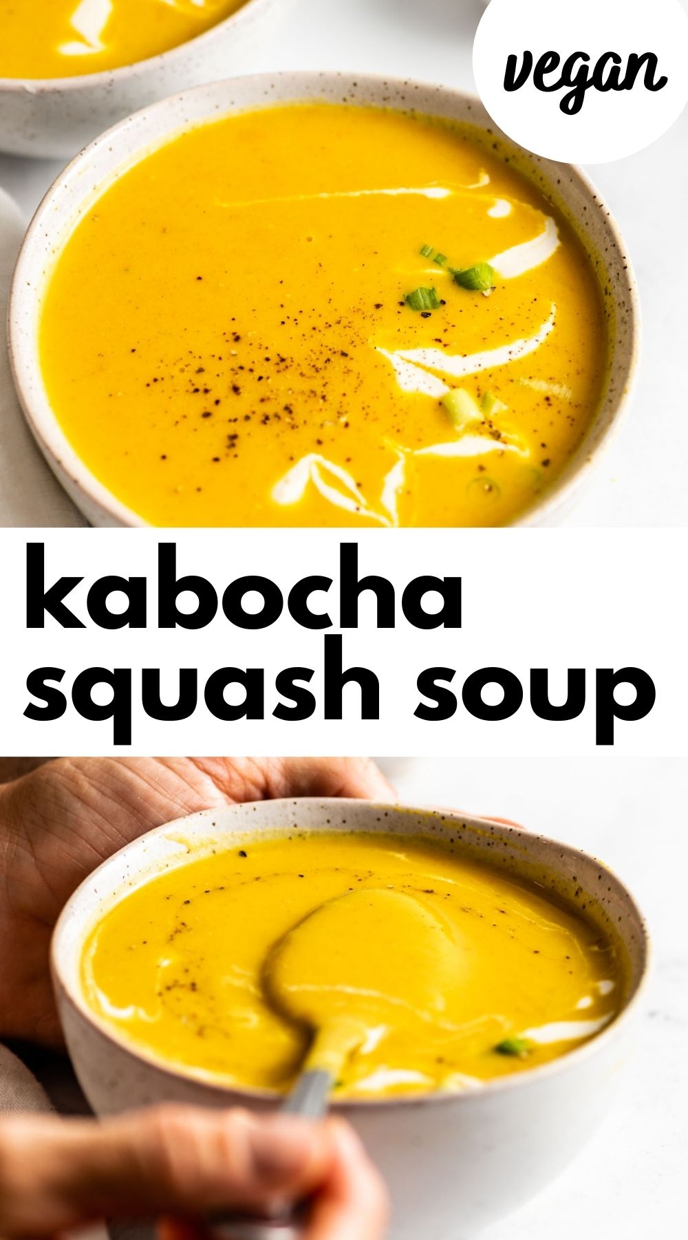Creamy Coconut Kabocha Squash Soup - Running on Real Food