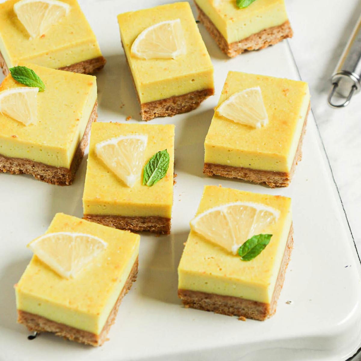 Vegan Lemon Bars