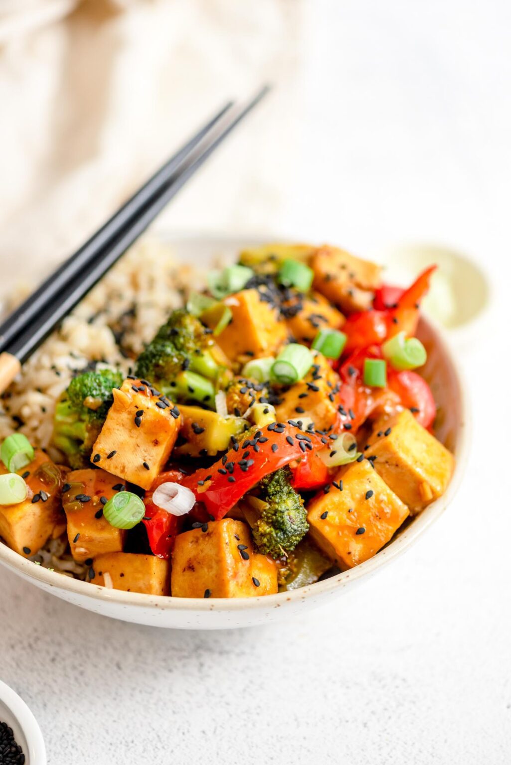 Crispy Vegan Orange Tofu Recipe | Easy & Healthy!
