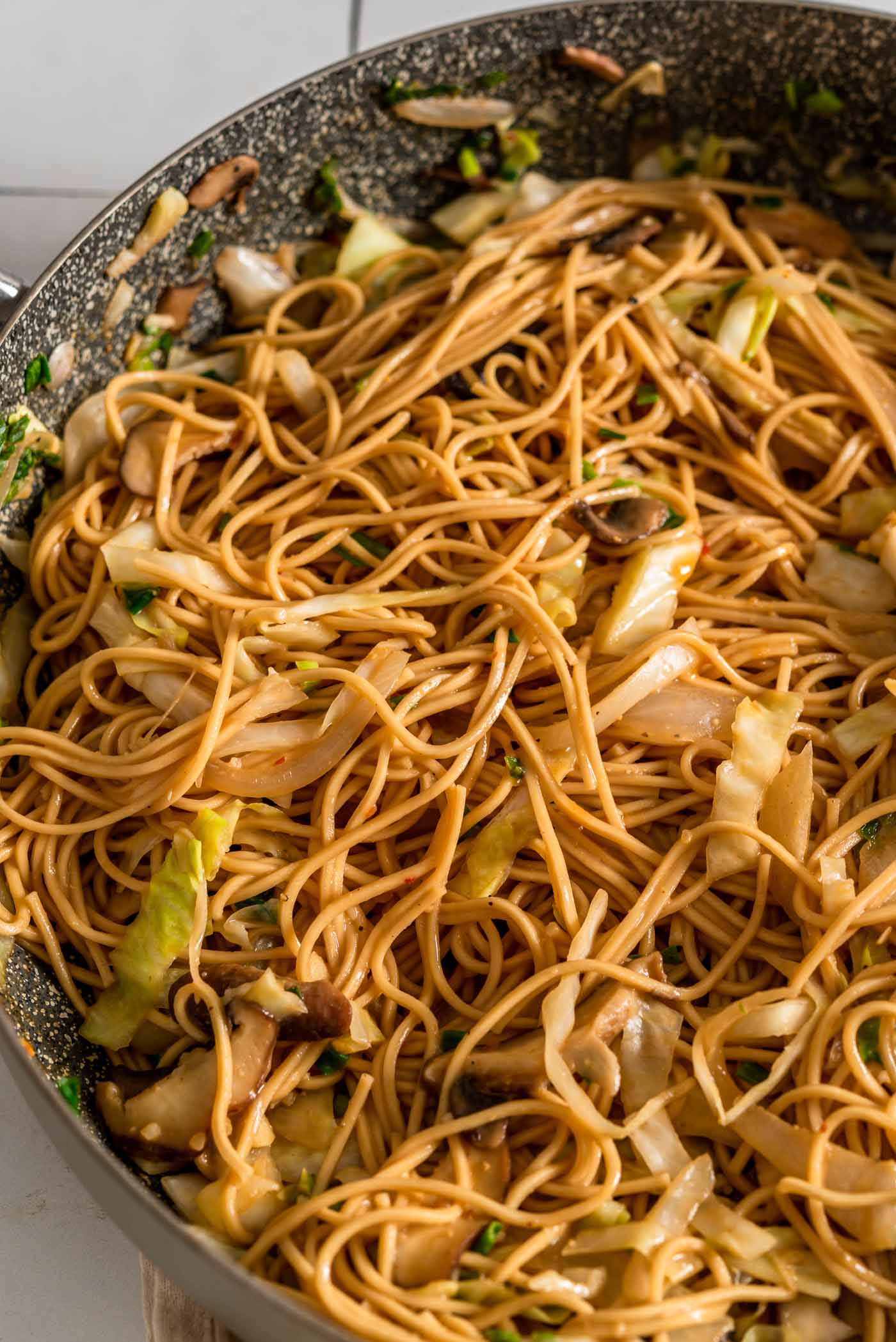 Quick and Easy Spicy Miso Noodles - Running on Real Food