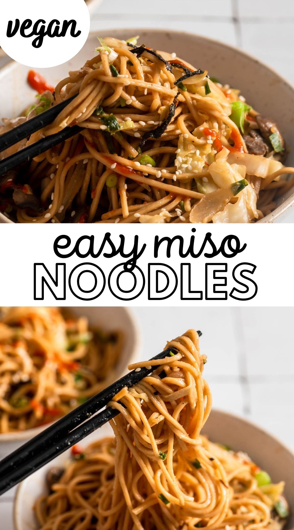 Quick And Easy Spicy Miso Noodles Running On Real Food
