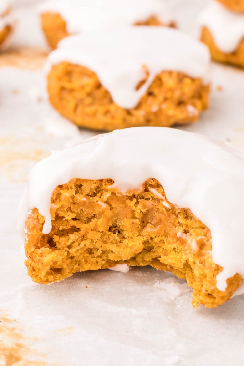 Easy Soft Pumpkin Cookies With Glaze Vegan Recipe