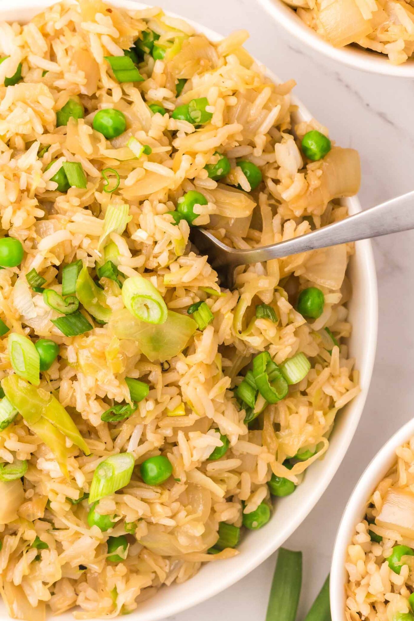 Easy Cabbage Fried Rice Recipe Running on Real Food