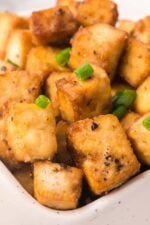 Crispy Baked Tofu - Running On Real Food