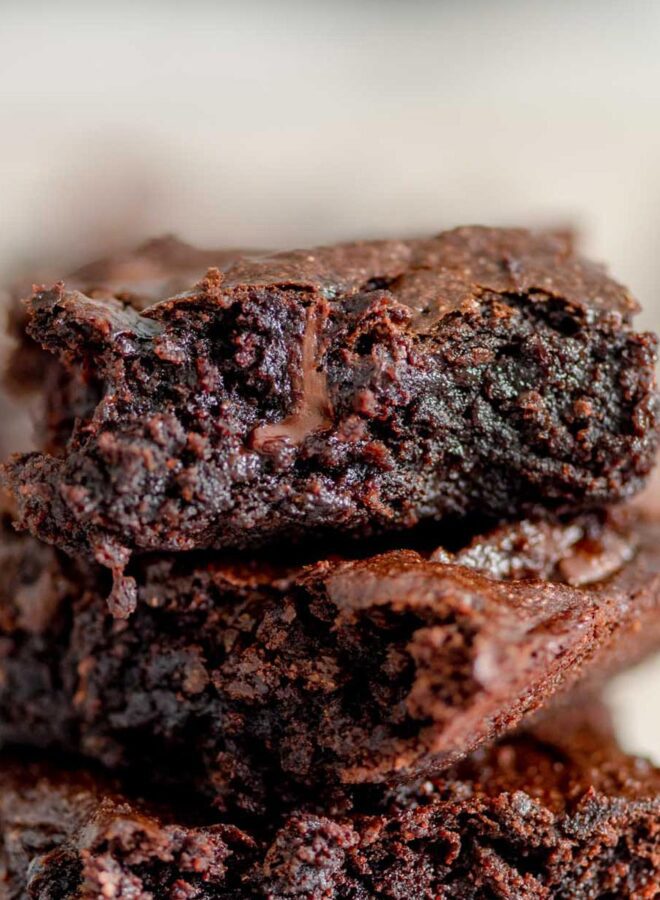 Healthy Vegan Avocado Brownies Recipe - Running on Real Food