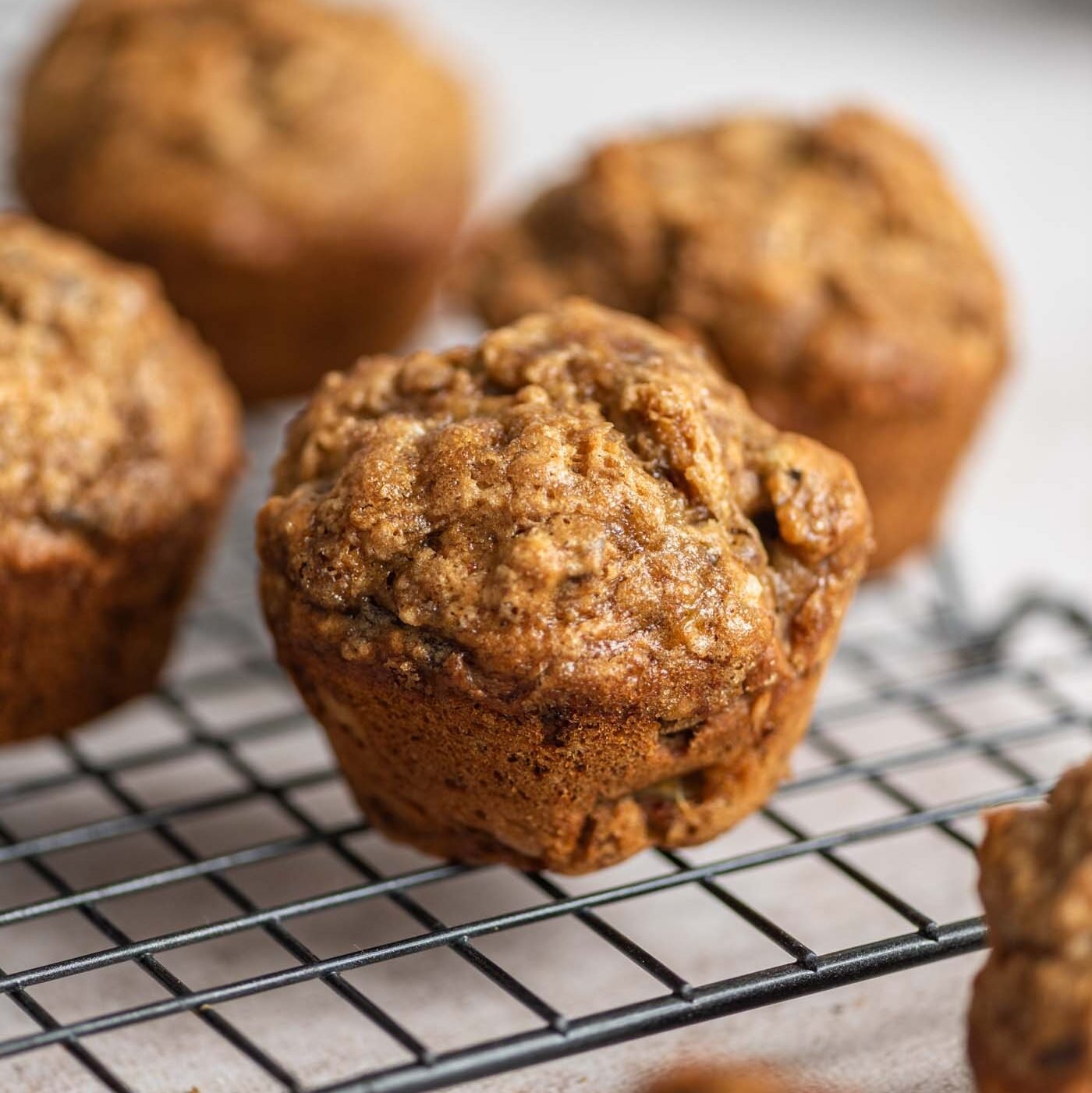 Easy Banana Muffins Without Eggs (Vegan) - Thyme For The Table