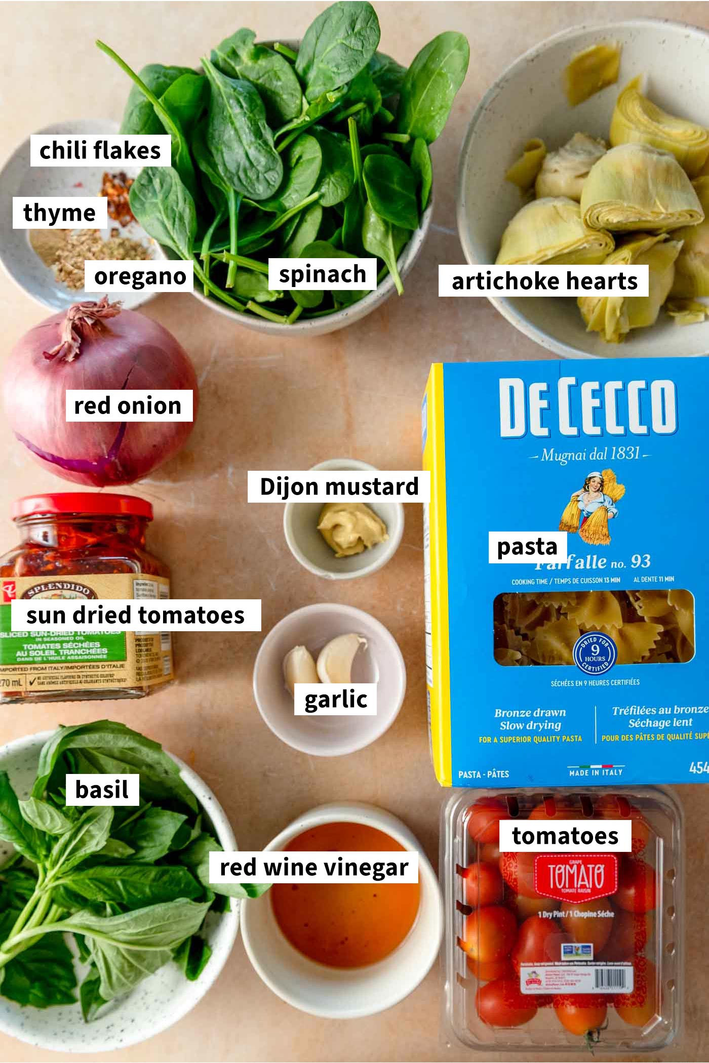 Sun Dried Tomato Pasta Salad - Running on Real Food