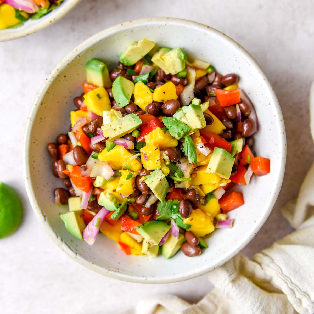 Spicy Mango Black Bean Salad