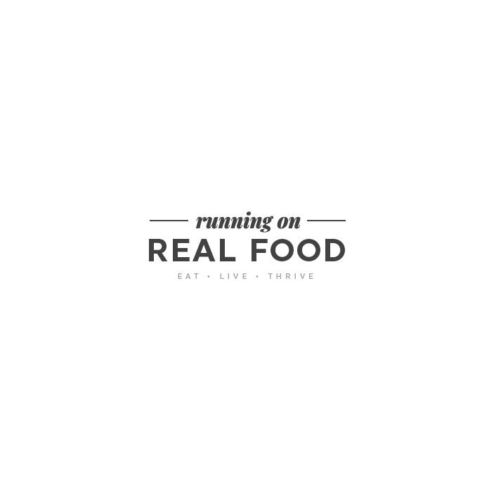 Running on Real Food logo