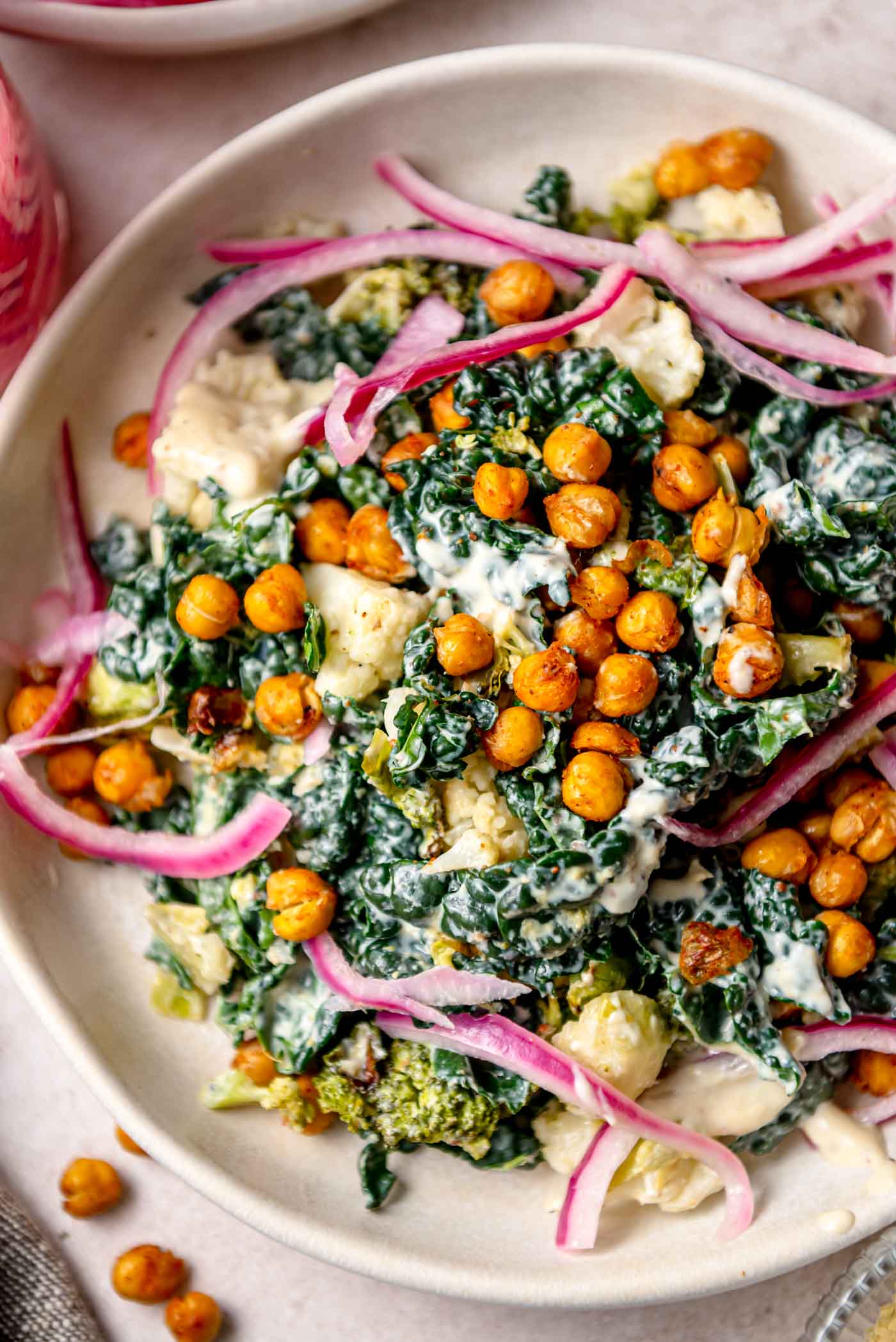 Roasted Vegetable Caesar Salad