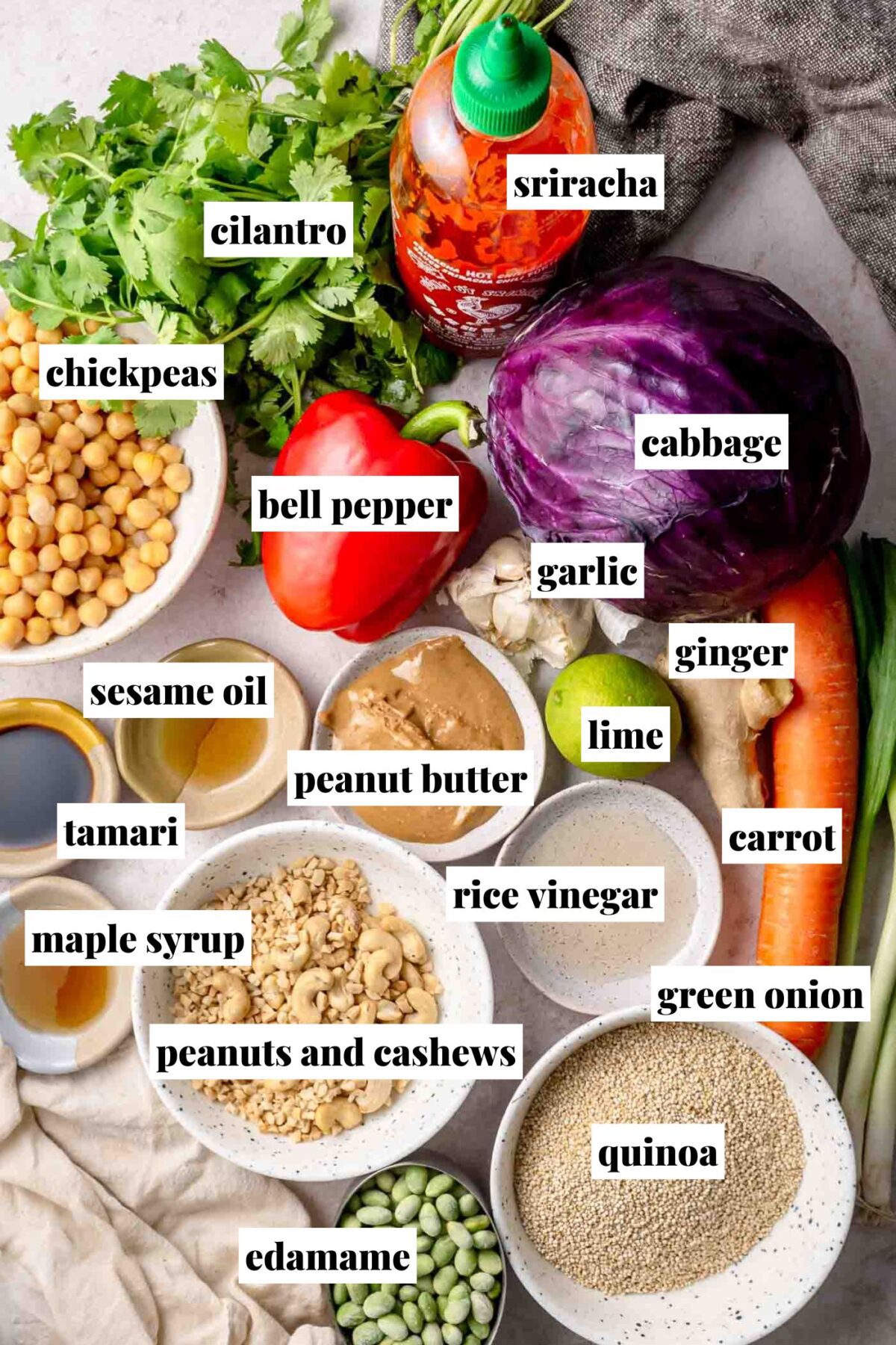 Thai Peanut Quinoa Salad – Running on Real Food